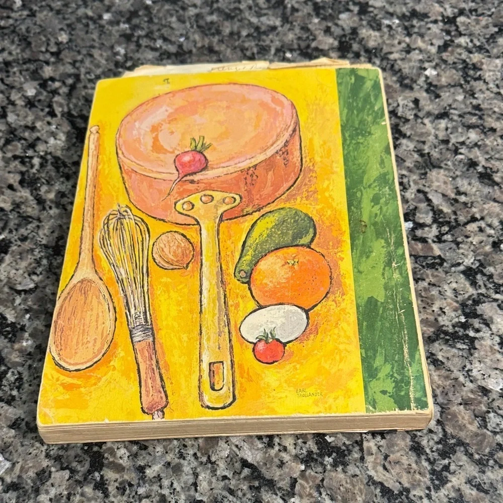 Sunset Cookbook Food With a Gourmet Touch vintage 1965